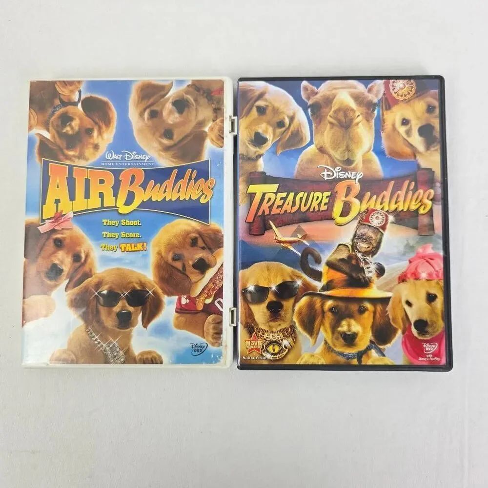 Disney Buddies DVD Bundle Air & Treasure Buddies